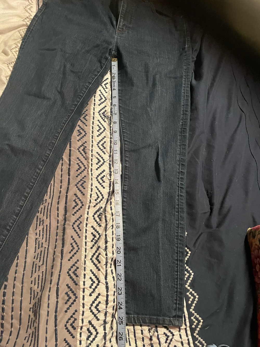LOFT Dark Indigo Denim Jeans - Picture 6 of 7
